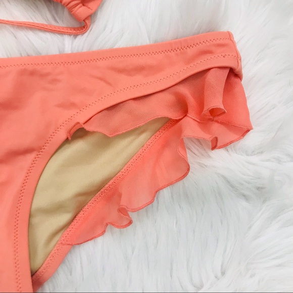 Victoria’s Secret Ruffle Cheeky Bottom Bikini - Picture 3 of 7